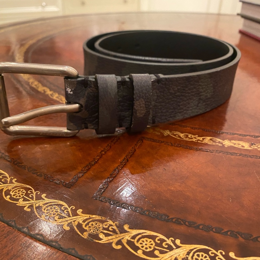 Burberry Camo Belt